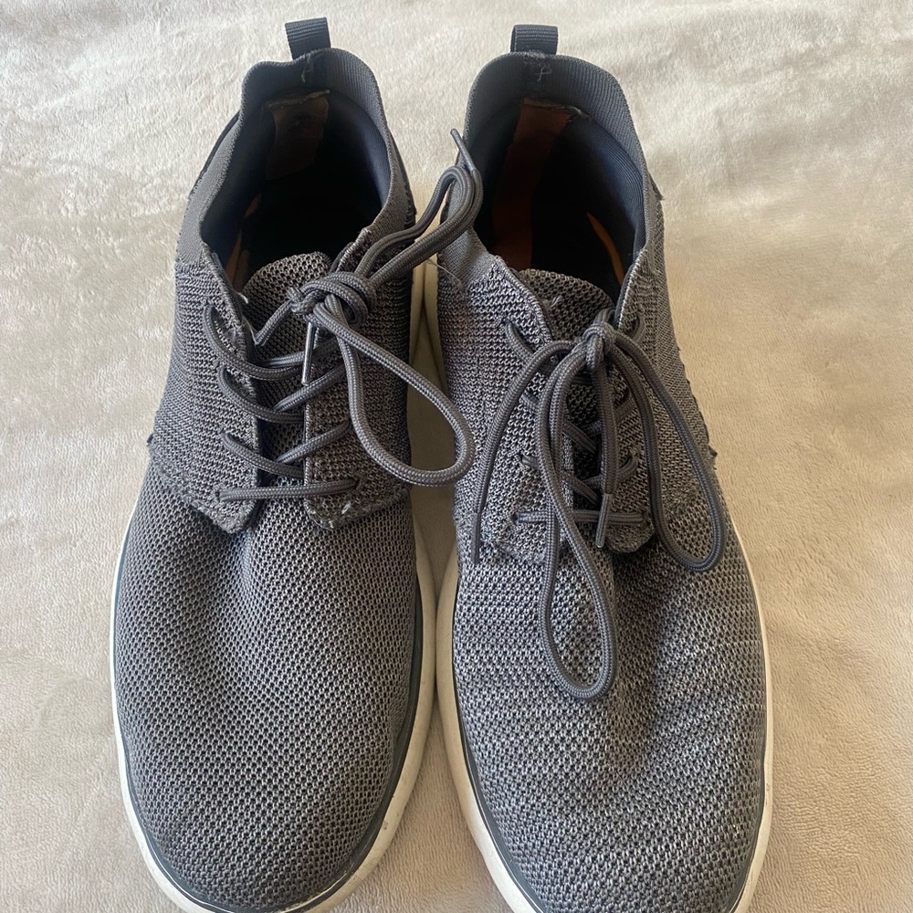 Gray and Leather Men's Allbird Sneakers